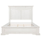 McKinney Eastern King LED Light Panel Bed Vintage White