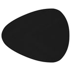 Odessa Triangular Solid Wood Coffee Table Black