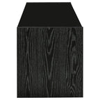 Alton Black Oak 3 Drawer TV Console 62″