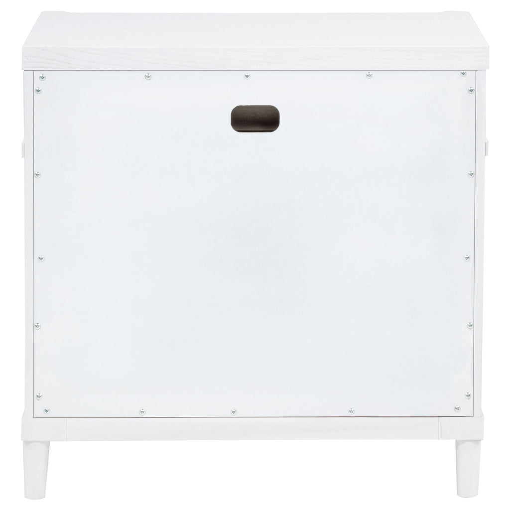 Gracemont 3-drawer Bedroom Nightstand Bedside Table White