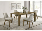 Castlewood 5-piece 71-inch Rectangular Dining Set Brown Oak
