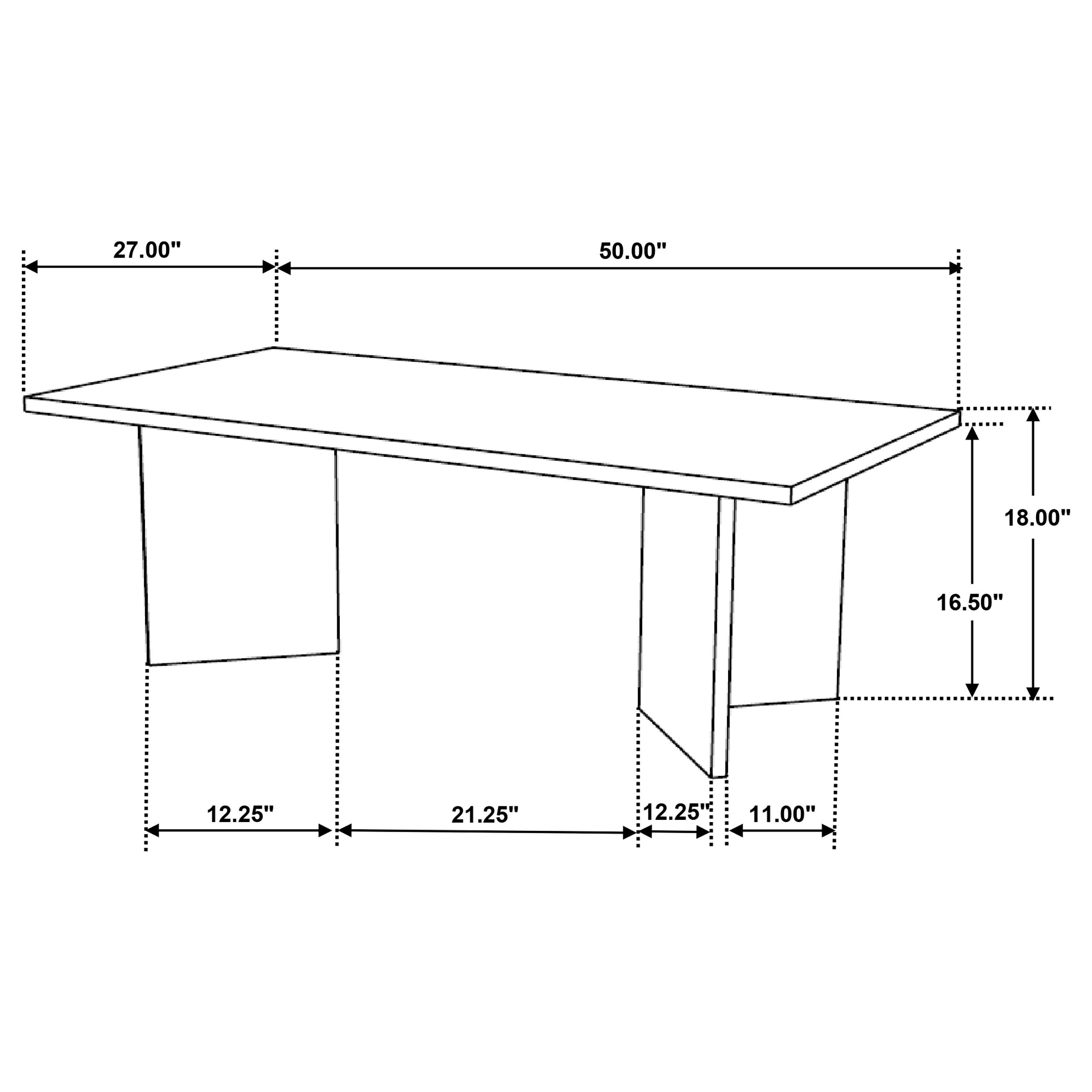 Andando Coffee End Table