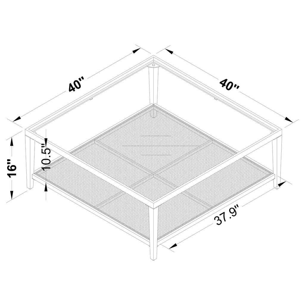 Amherst Black Coffee Table
