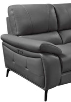ESF Furniture - 2934 Chair w/ 1 Electric Recliner in Dark Grey - 29341DARKGREY