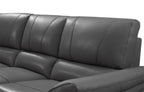 ESF Furniture - 2934 Loveseat w/ 2 Electric Recliner in Dark Grey - 29342DARKGREY