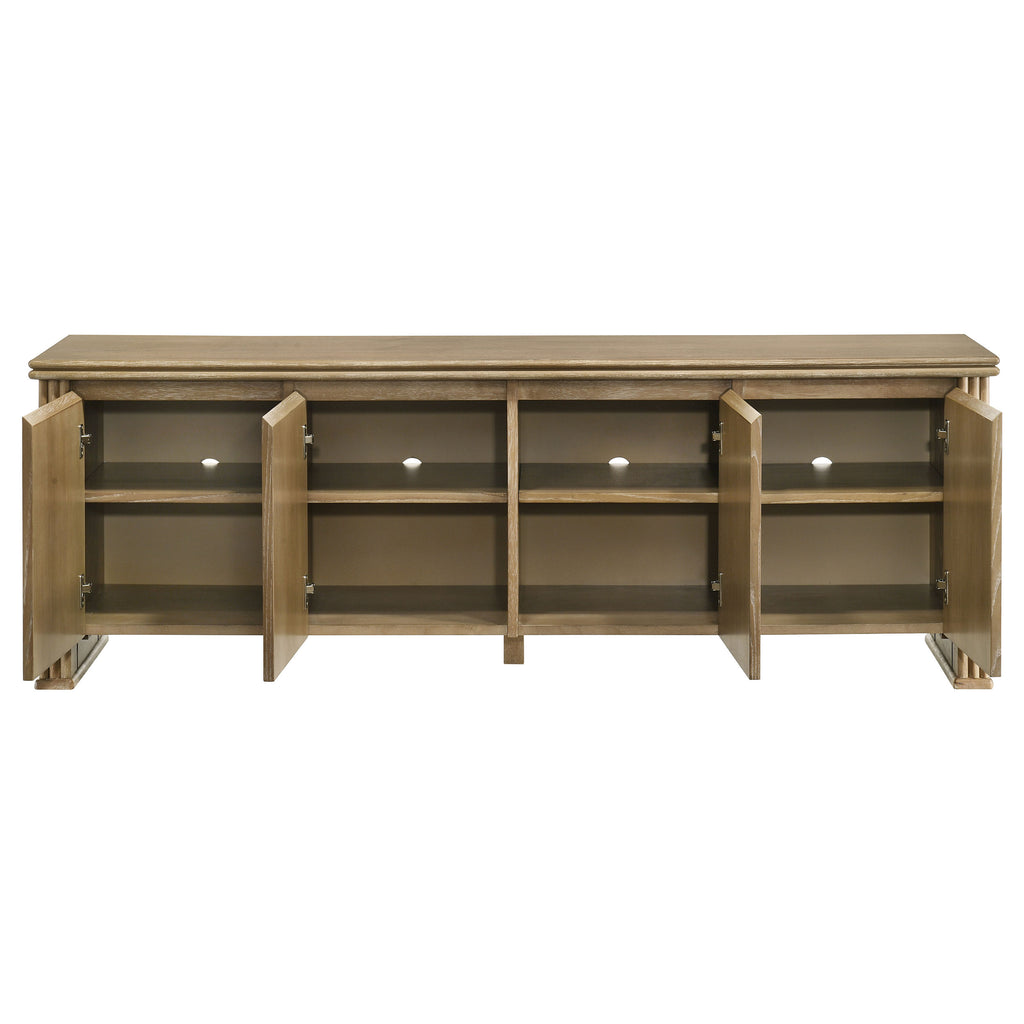 Adina Distressed Light Brown 70-inch TV Stand Media Console