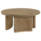 Adina Distressed Round Coffee Table