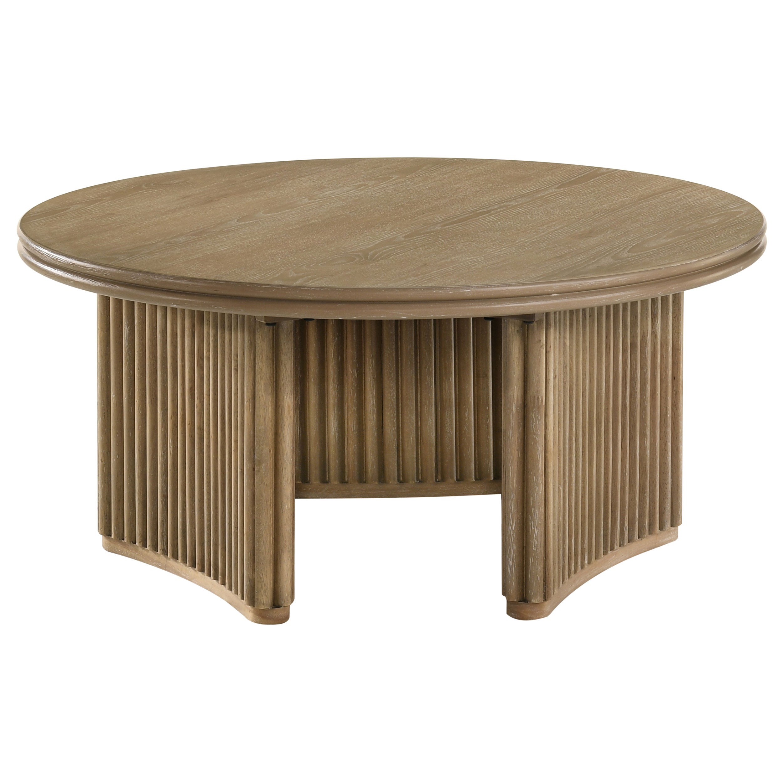 Adina Distressed Round Coffee Table