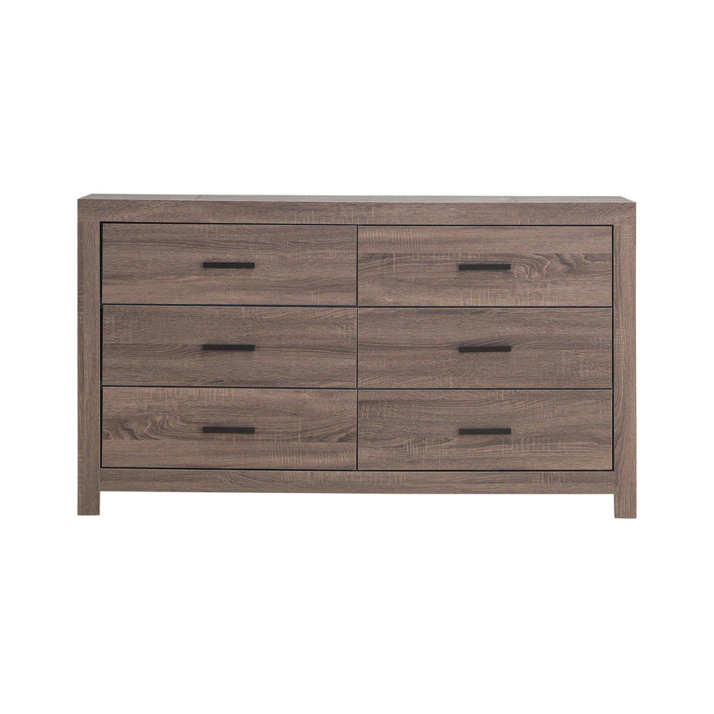 Brantford 6-drawer Dresser Barrel Oak