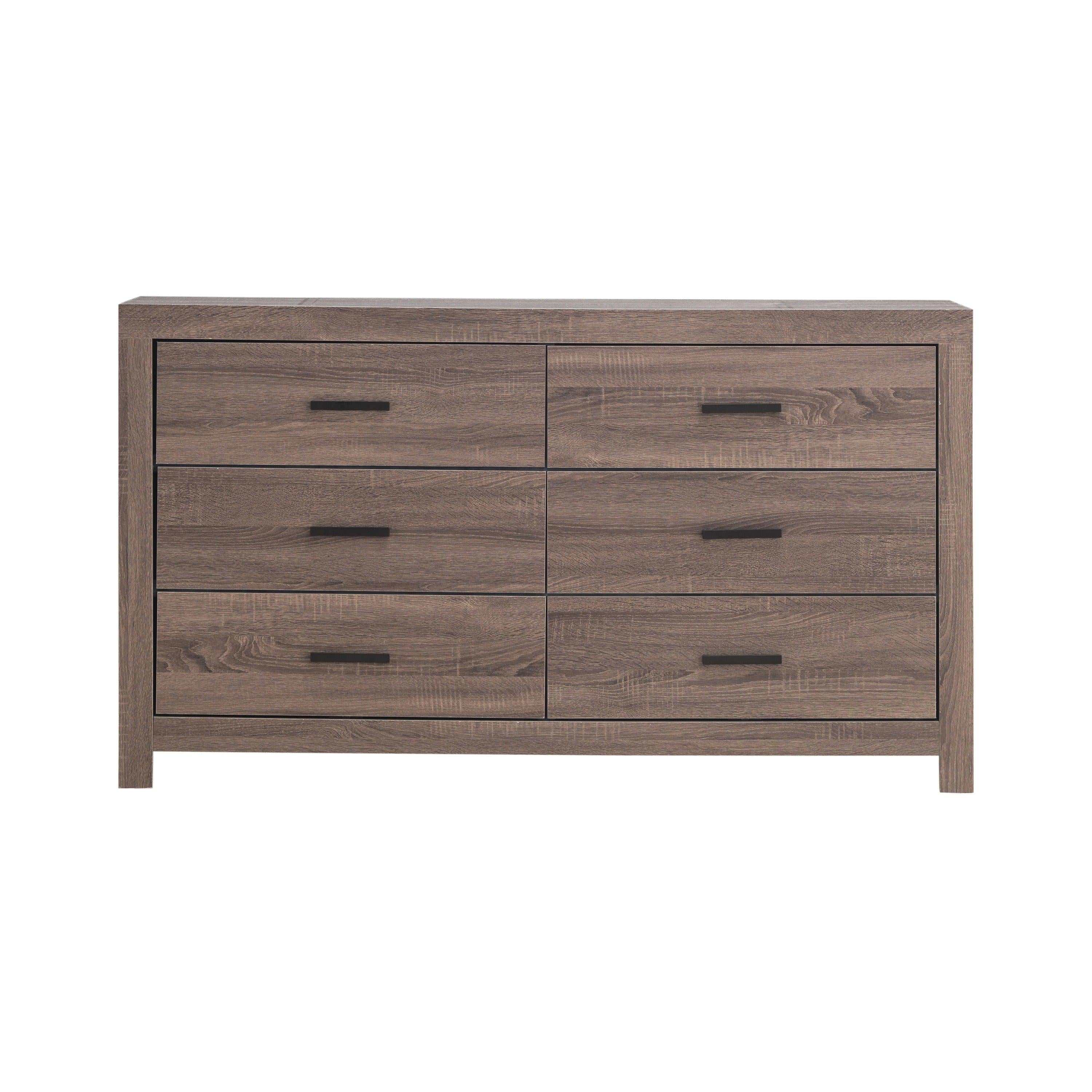 Brantford 6-drawer Dresser Barrel Oak