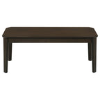 Amaro Dark Brown 3 Pc Coffee Table Set