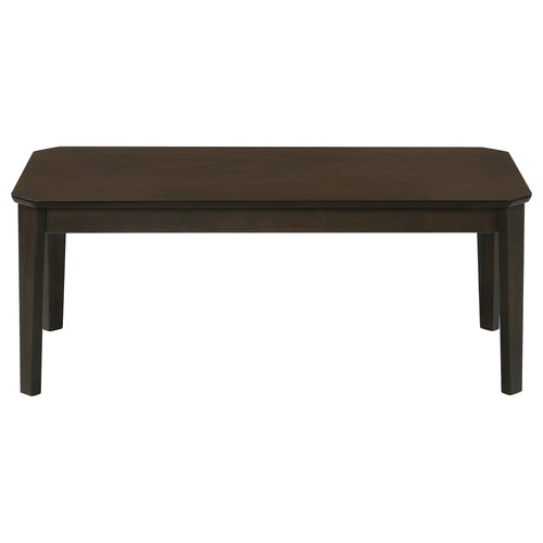 Amaro Dark Brown 3 Pc Coffee Table Set