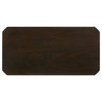 Amaro Dark Brown 3 Pc Coffee Table Set