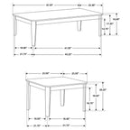Amaro Dark Brown 3 Pc Coffee Table Set