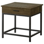 Byers Engineered Wood Lift Top Coffee Table Brown Oak