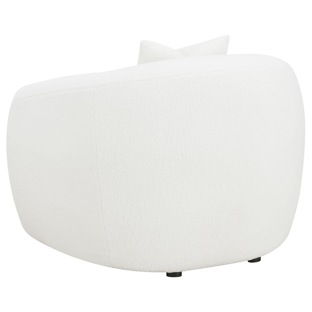 Isabella Fabric Upholstered Accent Chair Sand