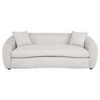 Isabella 2-piece Fabric Upholstered Sofa Set Sand