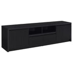 Winfield 60-inch 2-door TV Stand Media Console Black