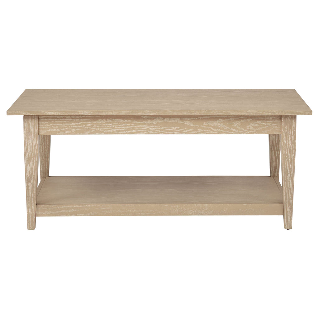 Lindenton Lift-Top Occasional Cocktail Coffee Table Blonde