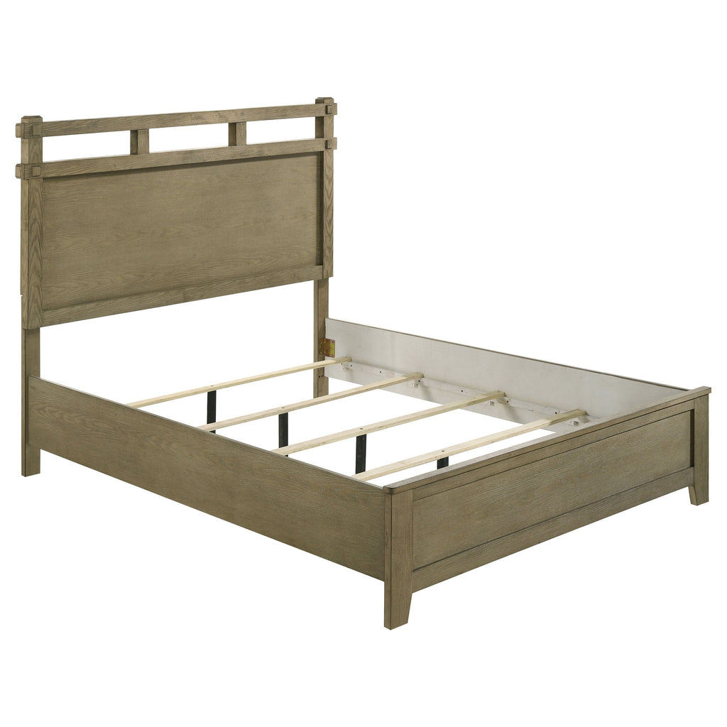 Hazlewood 61-inch Eastern King Panel Bed Vineyard Oak