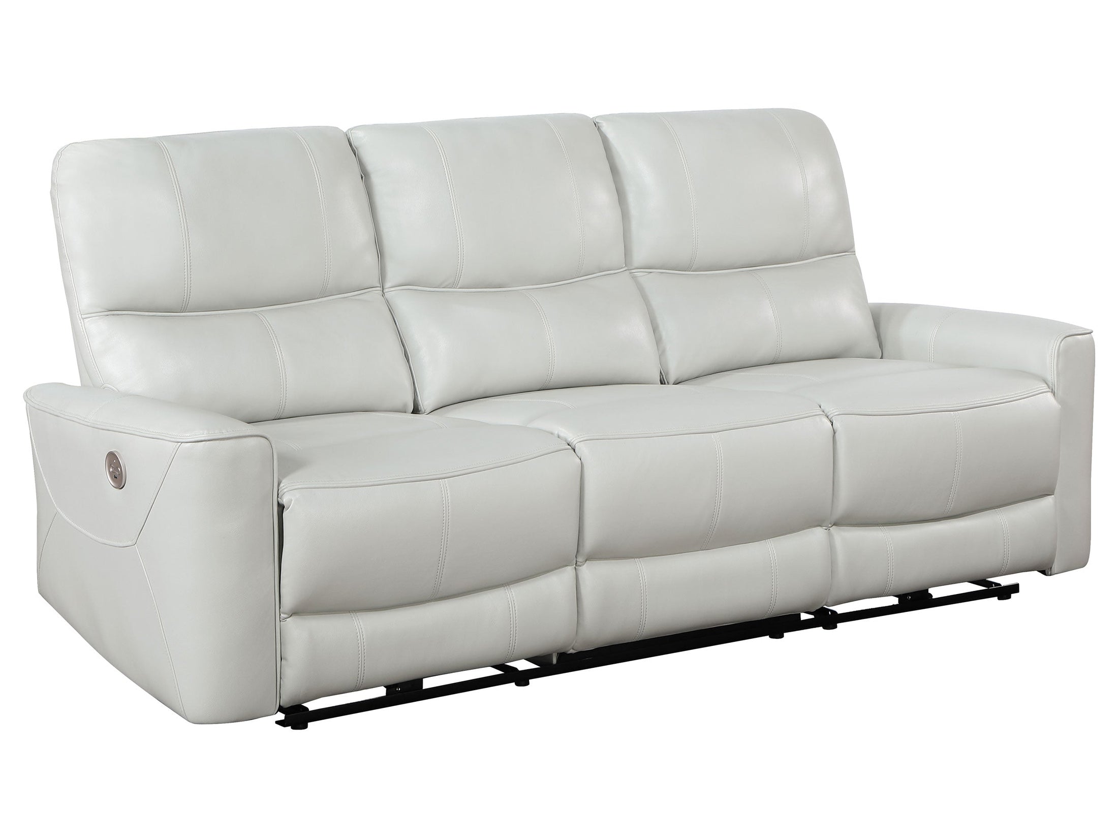 Greenfield 2-piece Power Reclining Sofa Set Dove Grey
