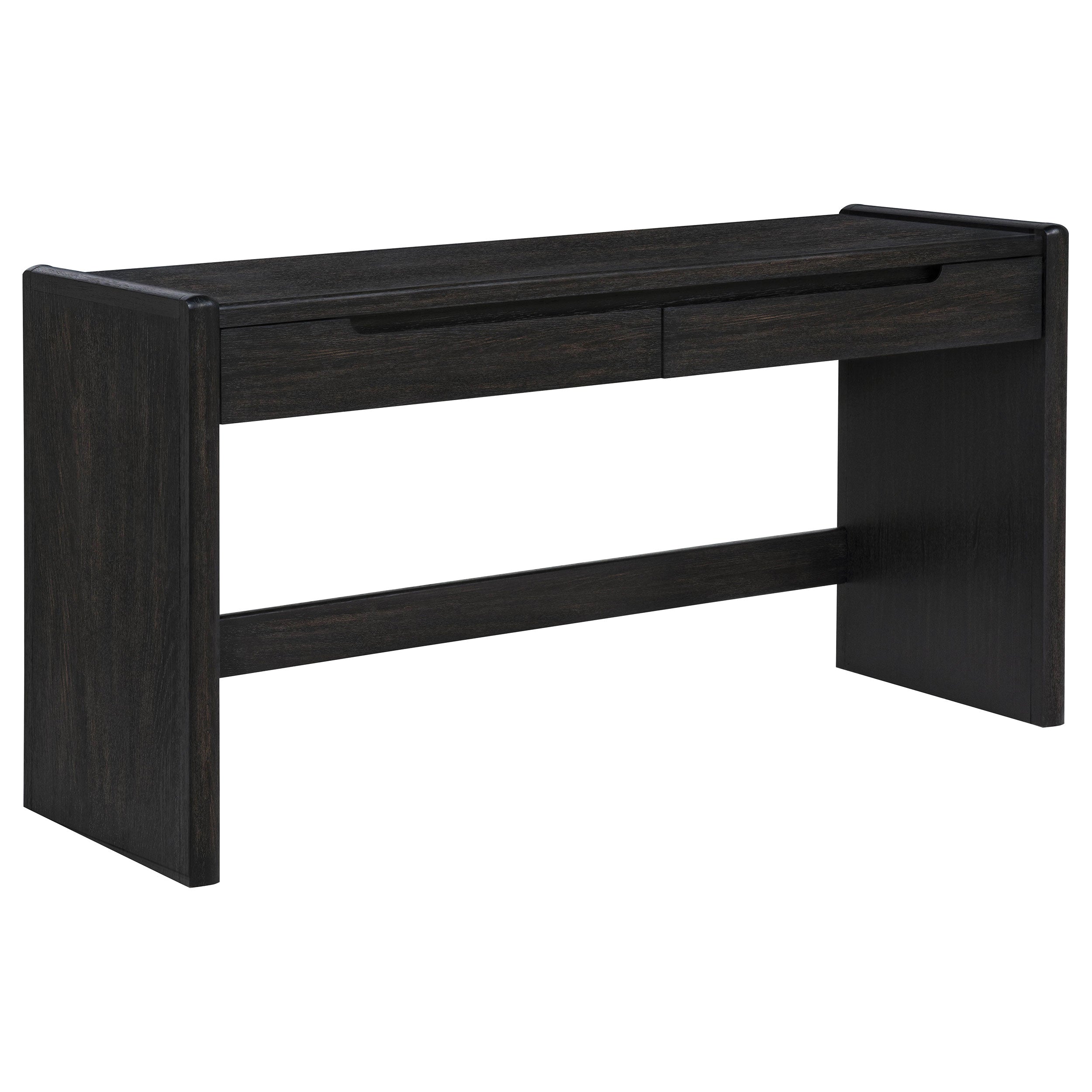 Altidore 68-inch 7-drawer Executive Home Office Desk Distressed Brown