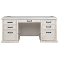 Altidore Distressed Inch Drawer Executive Home Office Desk