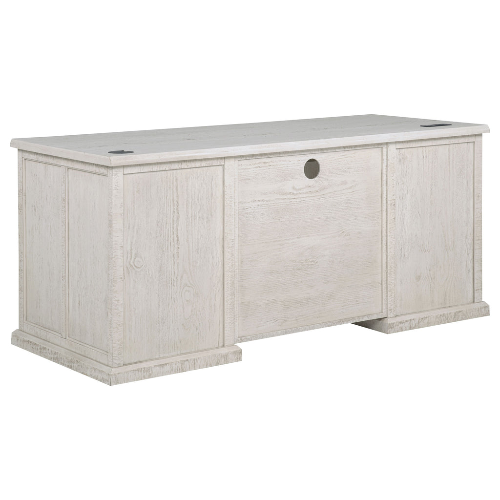 Altidore Distressed Inch Drawer Executive Home Office Desk