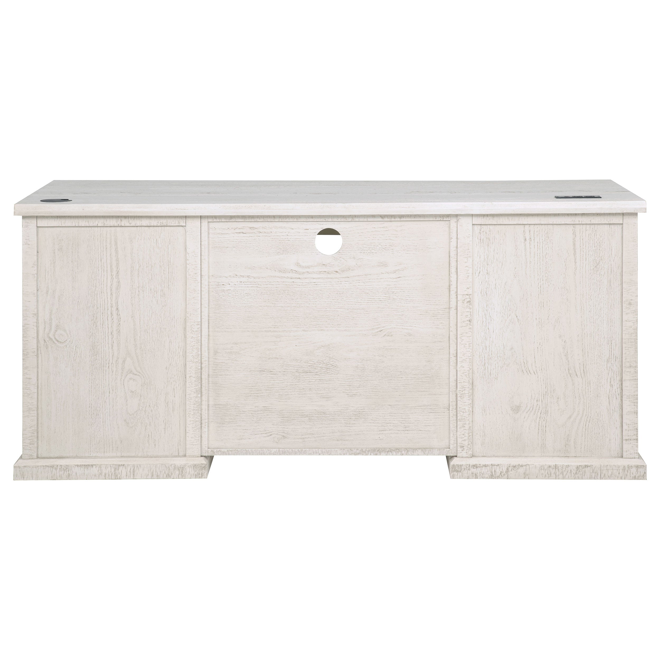 Altidore Distressed Inch Drawer Executive Home Office Desk