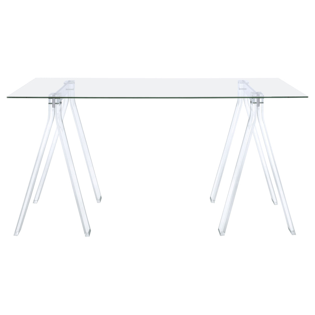 Amaturo Clear Acrylic Writing Desk