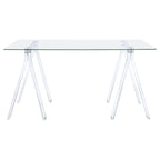 Amaturo Clear Acrylic Writing Desk