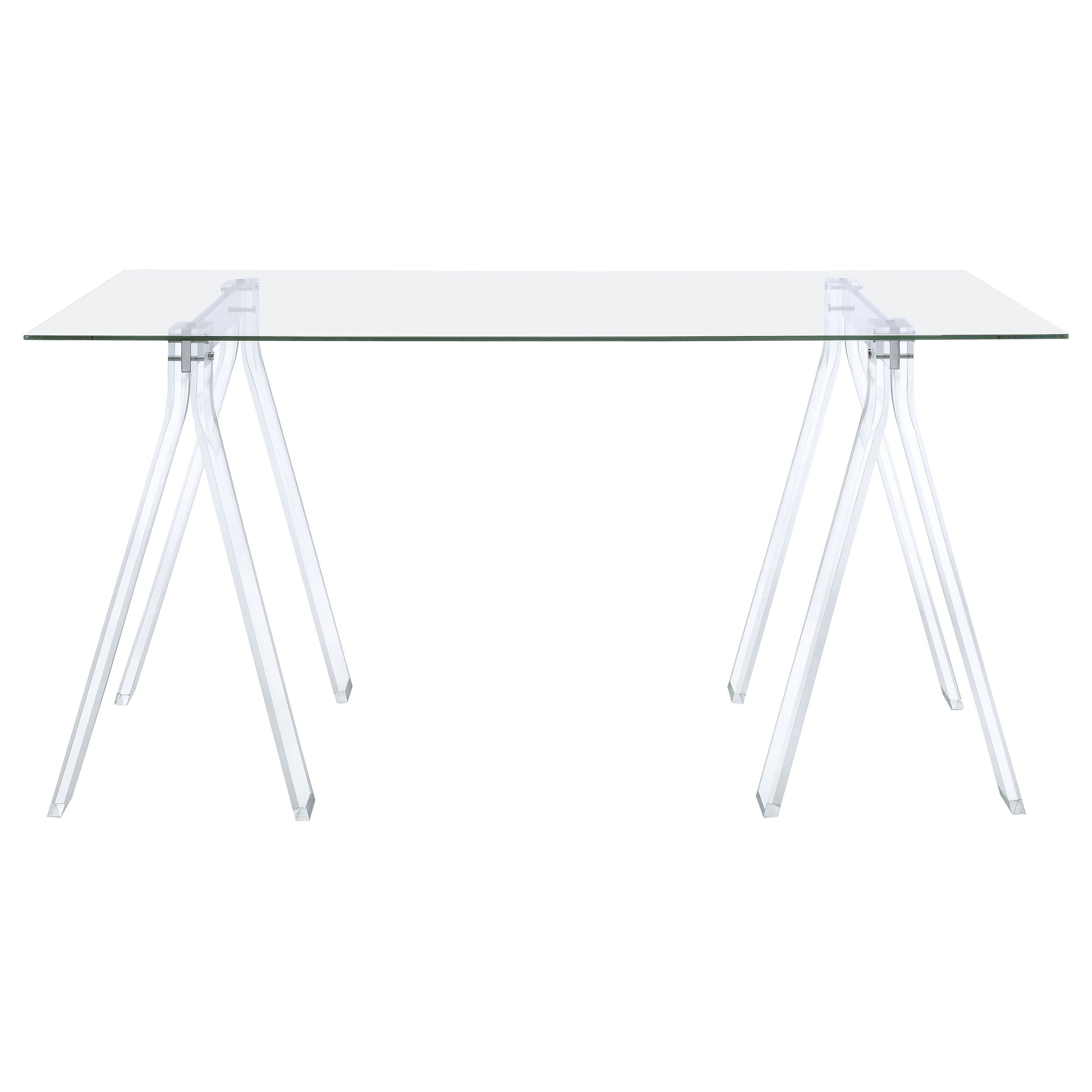 Amaturo Clear Acrylic Writing Desk