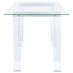 Amaturo Clear Acrylic Writing Desk