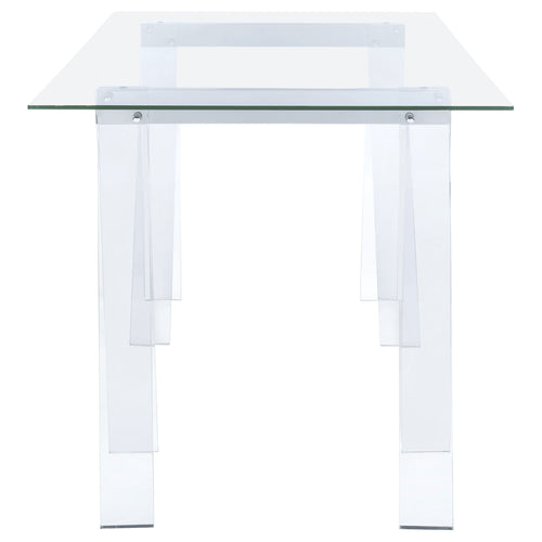 Amaturo Clear Acrylic Writing Desk