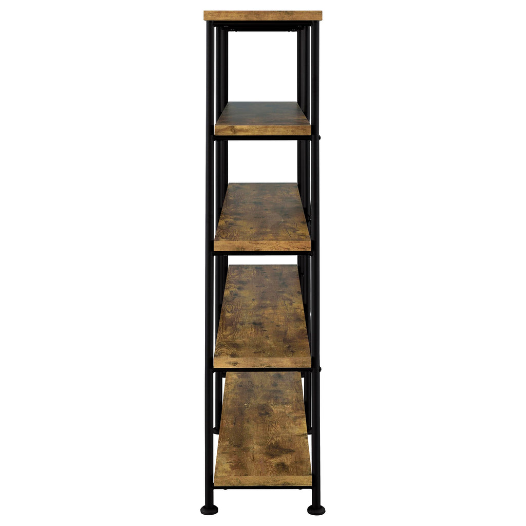 Analiese Antique Nutmeg DoubleWide Bookcase