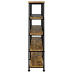 Analiese Antique Nutmeg DoubleWide Bookcase
