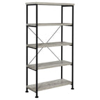 Analiese Grey Driftwood Bookcase