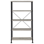 Analiese Grey Driftwood Bookcase