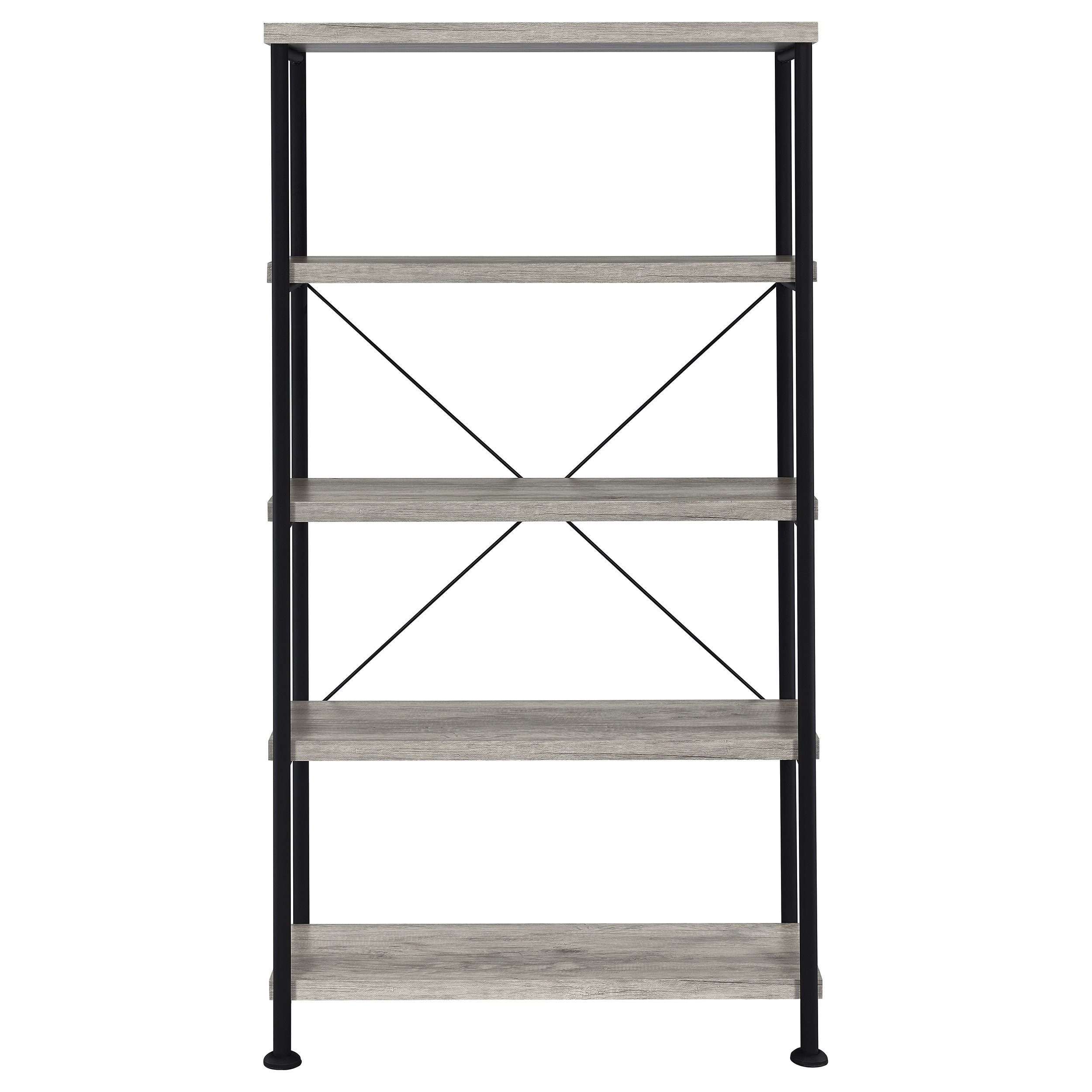 Analiese Grey Driftwood Bookcase