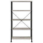 Analiese Grey Driftwood Bookcase