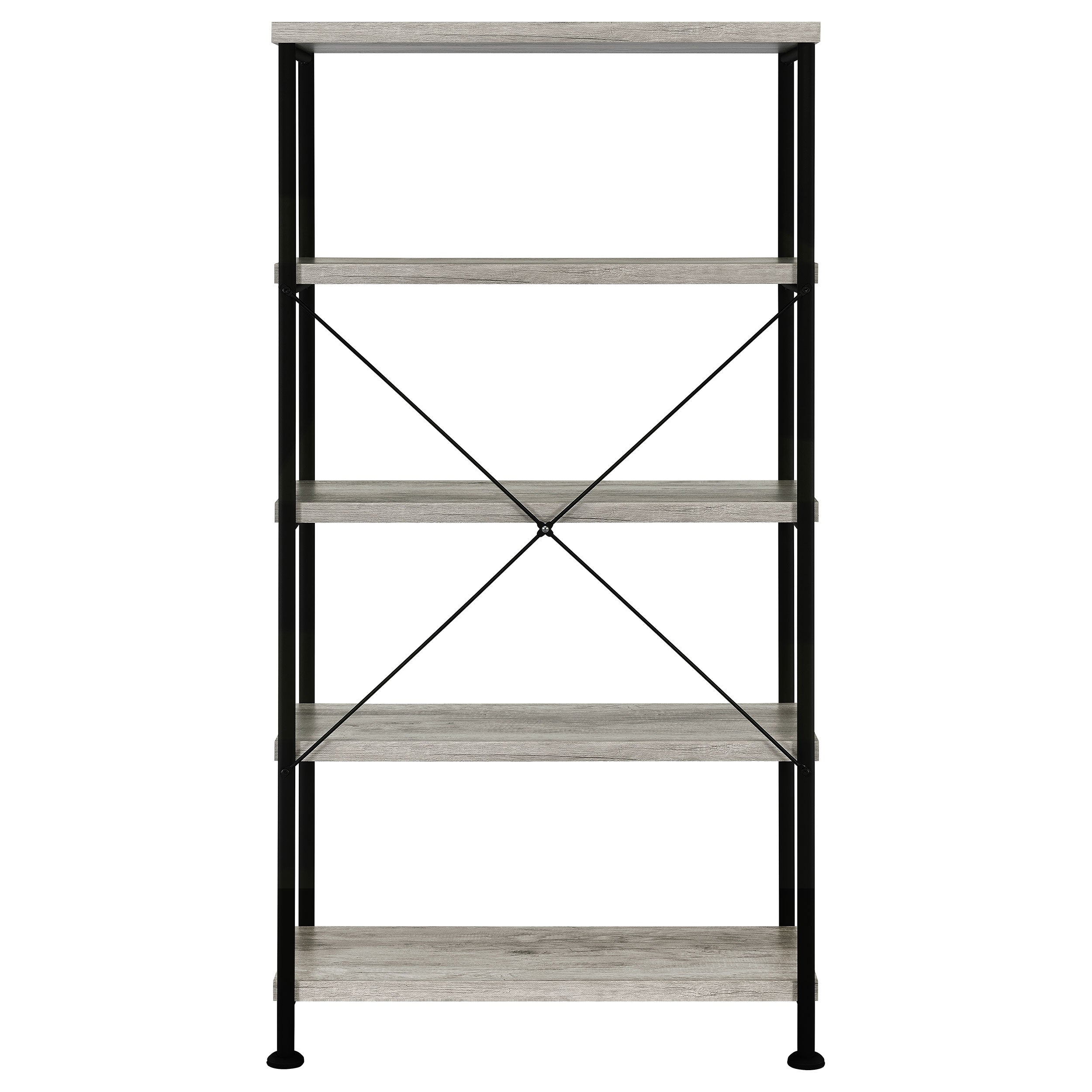 Analiese Grey Driftwood Bookcase