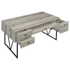 Analiese Grey Driftwood Writing Desk