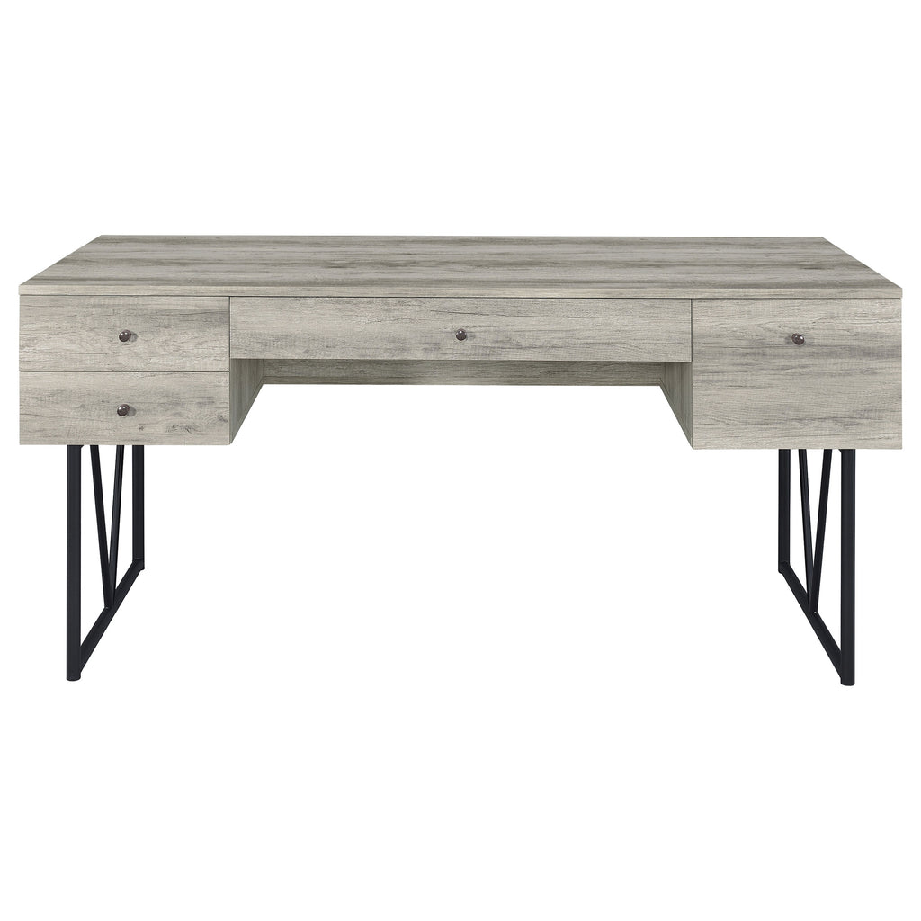 Analiese Grey Driftwood Writing Desk