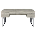 Analiese Grey Driftwood Writing Desk