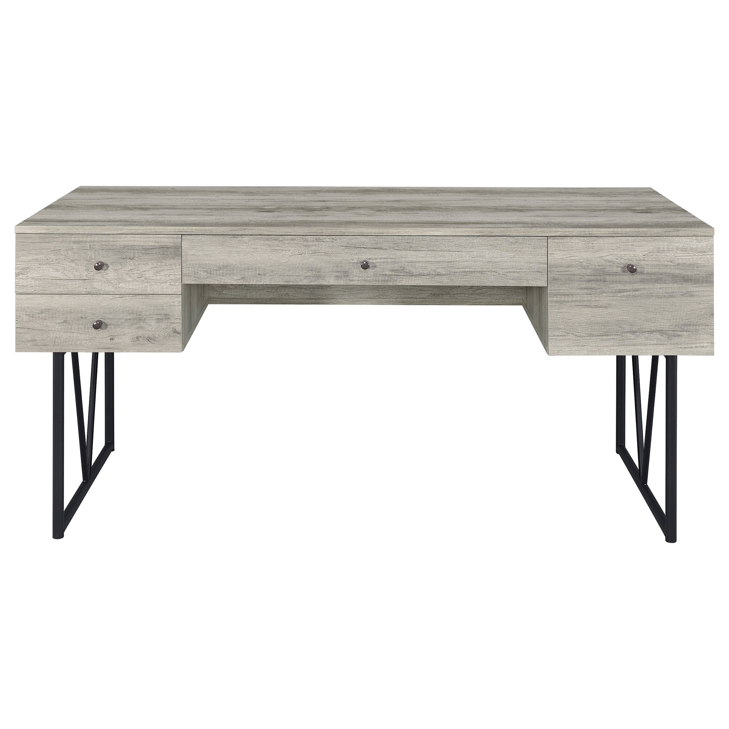Analiese Grey Driftwood Writing Desk