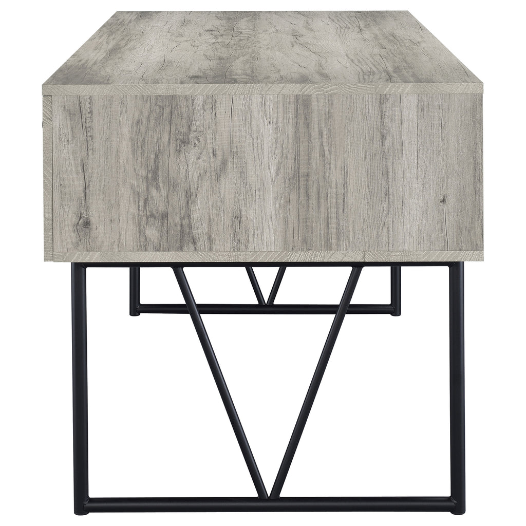 Analiese Grey Driftwood Writing Desk
