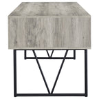 Analiese Grey Driftwood Writing Desk
