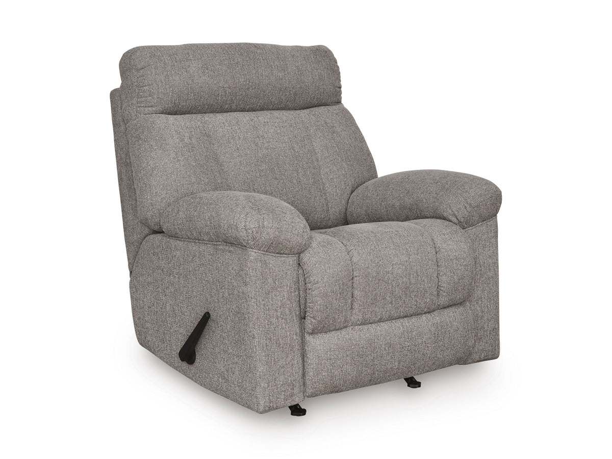 Hoyne Park Smoke Rocker Recliner