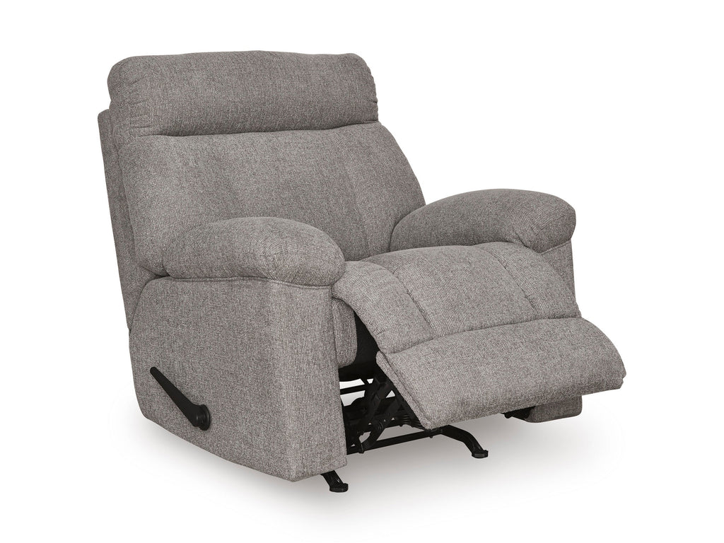 Hoyne Park Smoke Rocker Recliner