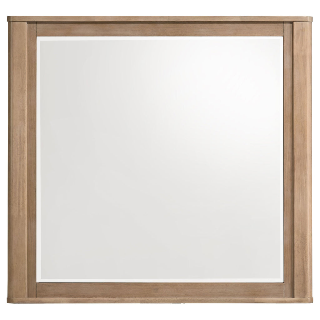 Leanne 4-piece Eastern King Bedroom Set Light Oak